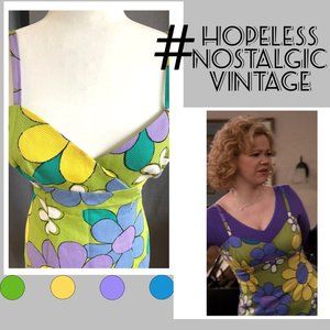 RARE Laundry by Shelli Segal Daisy Dress ASO Sabrina the Teenage Witch